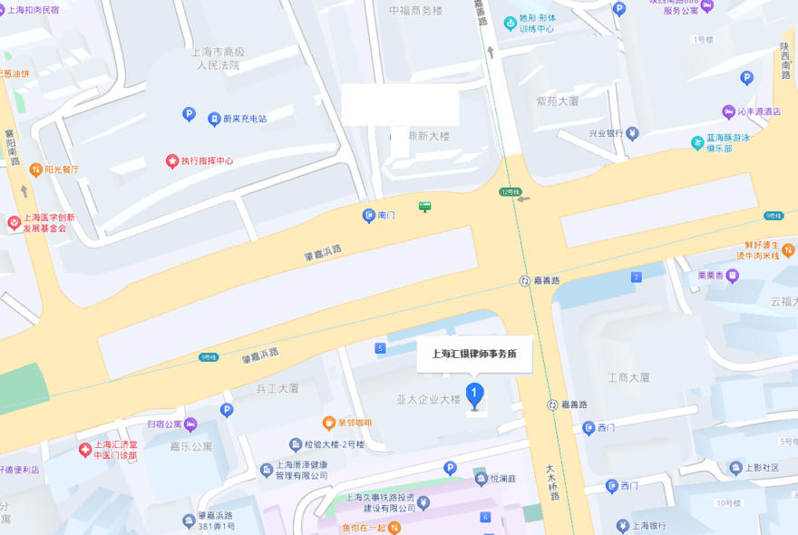 上海市徐汇区肇嘉浜路333号403室 地图